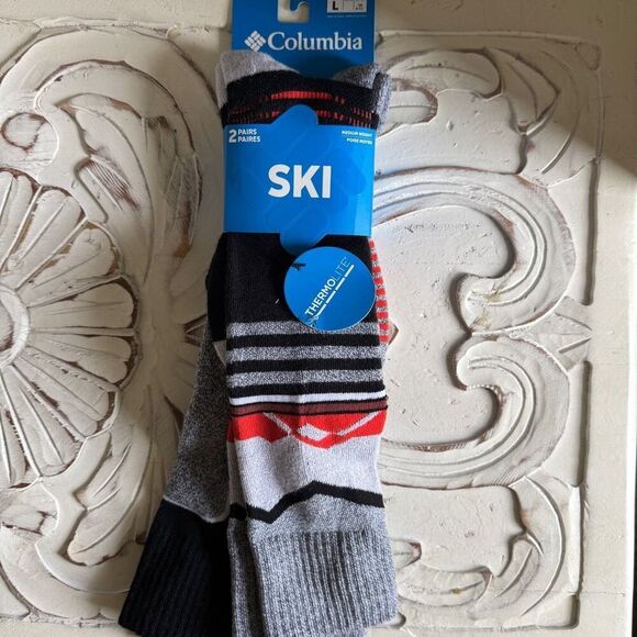 Columbia new in package 2 pairs of ski socks - Picture 1 of 7
